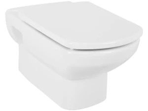 Deska WC do ROCA HALL 56 cm & DAMA SENSO wolnoopadająca, duroplast, wypinana