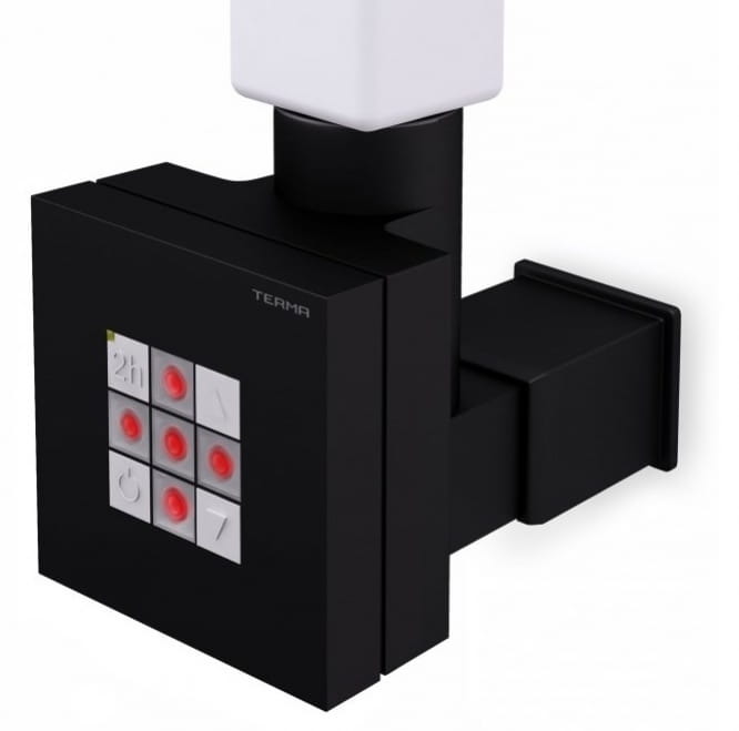  KTX-2 - Element sterujący do grzałki elektrycznej z maskownicą (Czarny)