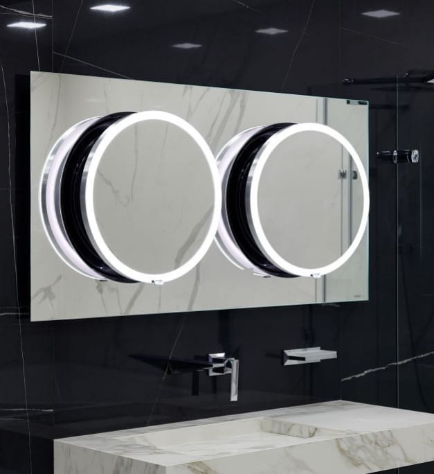 Miior Dot Plus 14070 2 - Lustro wysuwane z oświetleniem LED