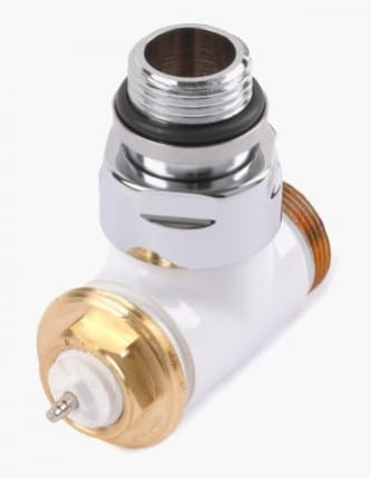  Zawór termostatyczny kątowy (biały)