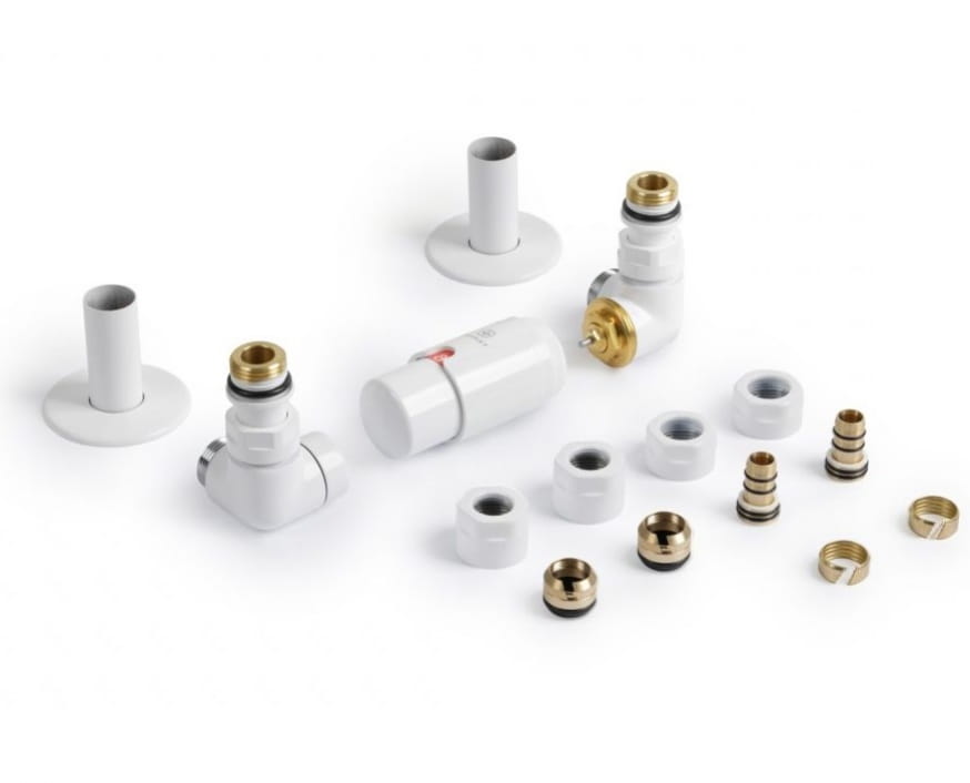  VISION ALL IN ONE (biały soft) - Zestaw trójosiowy termostatyczny (PRAWY)