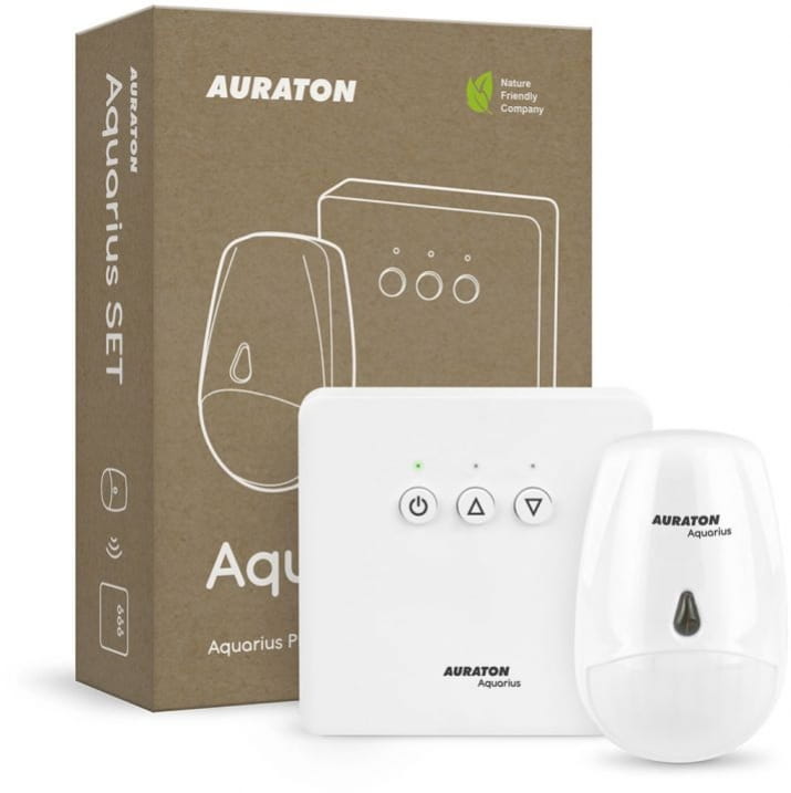  AURATON Aquarius SET - Bezprzewodowy sterownik pompy C.W.U. aktywowany ruchem (zestaw)
