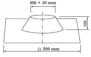 Wadex Przejście dachowe 0° (60/100)
