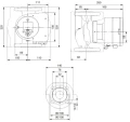 Grundfos MAGNA3 32-80 F 220 230V PN6/10 - Pompa obiegowa c.o. 98333874