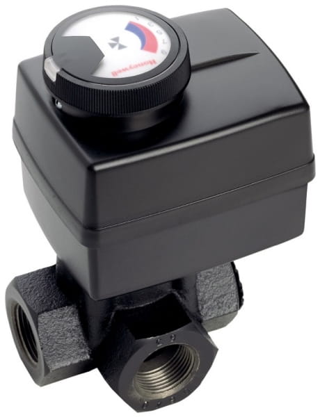  Honeywell Zawór CORONA 1" 3DR DN 25 + SIŁOWNIK M6063L - Zestaw mieszający