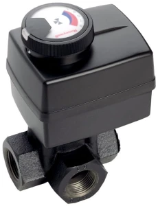 Honeywell Zawór CORONA 1 1/4" 3DR DN 32 + SIŁOWNIK M6063L - Zestaw mieszający