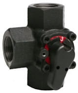  Honeywell  CORONA 1 1/4" DN 32- Zawór mieszający prosty 3-dr