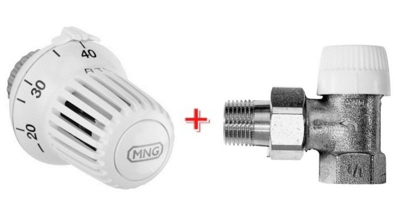  Honeywell RTL T6102EUB15 kątowy - Zestaw