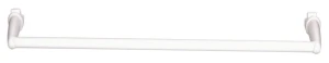 Wieszak rurkowy prosty 370 mm (biały)
