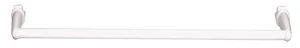 Wieszak rurkowy prosty 460 mm (biały)