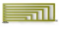 Terma ANGUS H 360x1140  - Grzejnik dekoracyjny
