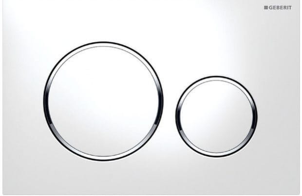  Geberit Sigma20 przycisk spłukujący (biały/chrom błyszczący/biały) 115882KJ1