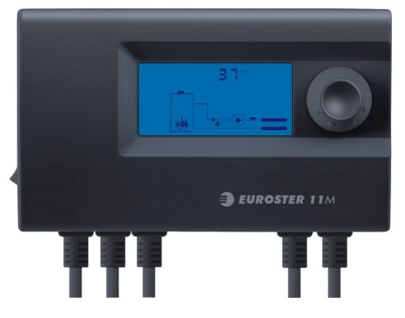  Euroster 11M - Sterownik pompy c.o. i zaworu trójdrożnego z siłownikiem ER11M
