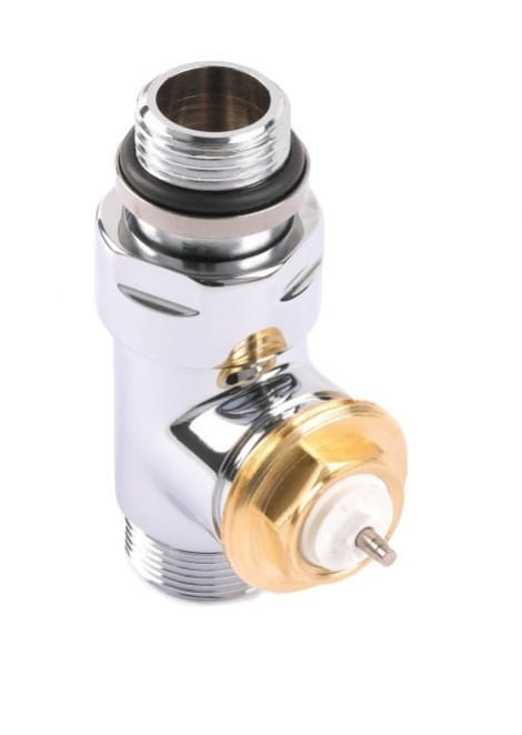  Zawór termostatyczny prosty (chrom)