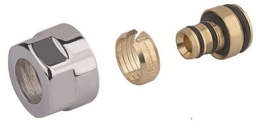  Adaptery ALUPEX (satyna) 3/4"