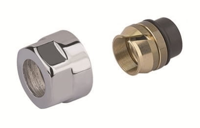  Adaptery Miedź (satyna) 3/4"