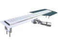 Wiper Premium ZONDA 500 mm - Odpływ liniowy z kołnierzem
