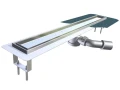 Wiper Premium PURE 500 mm - Odpływ liniowy z kołnierzem
