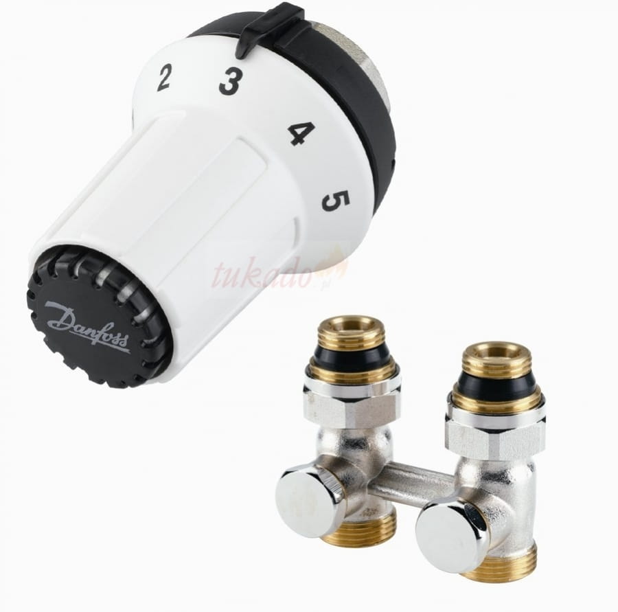  Danfoss PANDA Zestaw M30X1,5 PROSTY 3/4" z nyplami 1/2"
