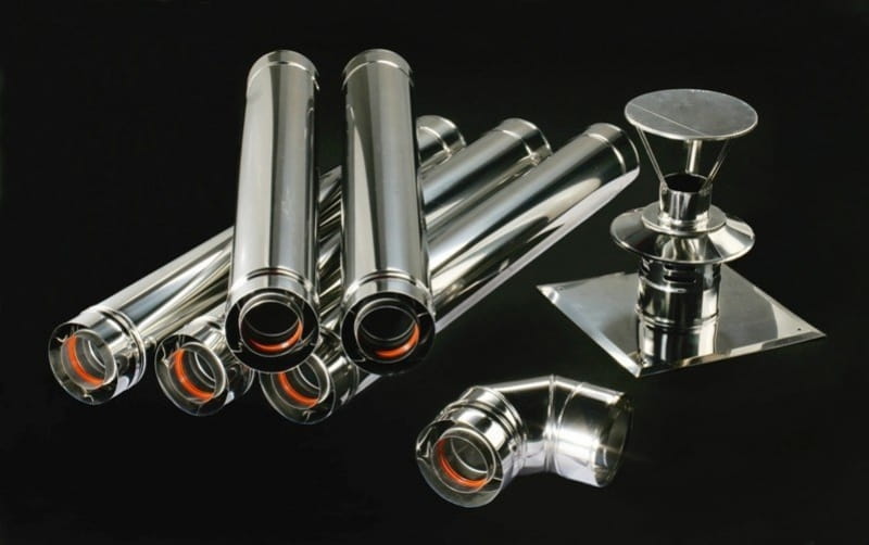  Pakiet kominowy DN 80/125  do kotłów kondensacyjnych i turbo