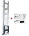 Terma EASY ONE 1280x200 (Chrom) - Grzejnik z wbudowaną grzałką