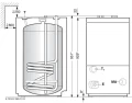 BOSCH WD 160B - Zasobnik c.w.u.