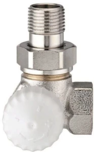 Zawór termostatyczny trójosiowy V-exakt II (niekiel) GW - LEWY