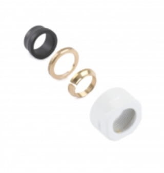  Adaptery Miedź (biały) 24x19