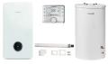 Bosch CONDENS GC2300iW 15P + Zasobnik WST 120-5O + CW 400 + zestaw przez ścianę (8734100644)
