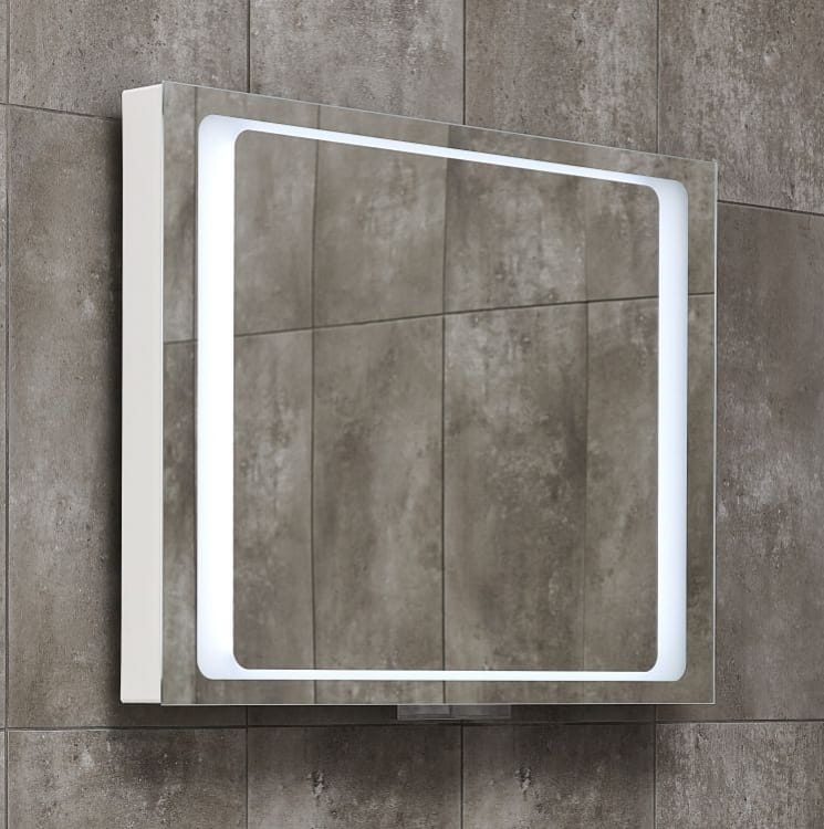 Miior Fun 8060 (srebrne) - Lustro wysuwane z oświetleniem LED