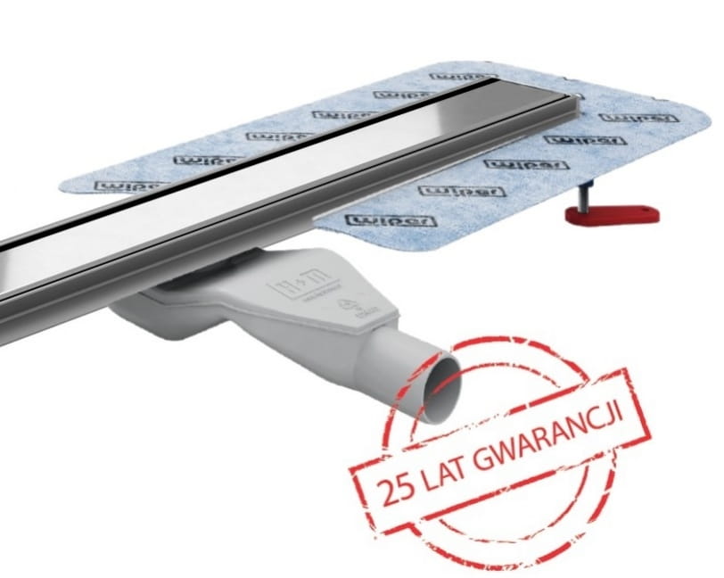 Wiper NEW Premium PONENTE 60 cm - Odpływ liniowy z kołnierzem