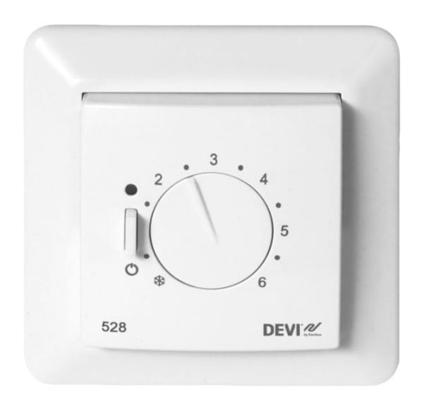 Danfoss DEVIreg 530 podtynkowy - Termostat regulacja temperatury +5 +35°c 140F1030