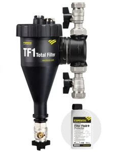 FERNOX TF1 Total Filter 1" + Filter Fluid Protector - Filtr magnetyczno hydrocyklonowy