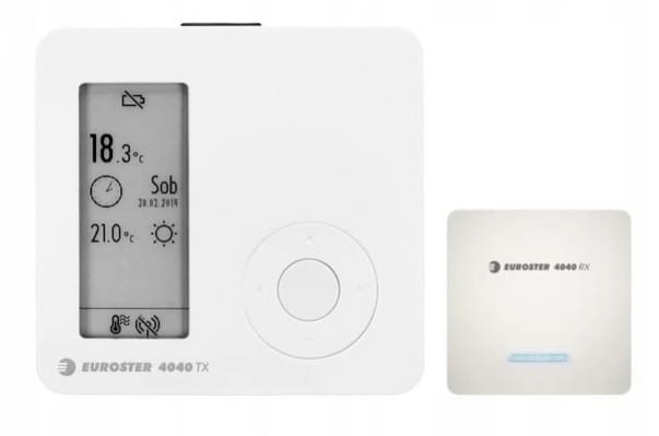 Euroster 4040TXRX - Programator pokojowy, bezprzewodowy E4040TXRX