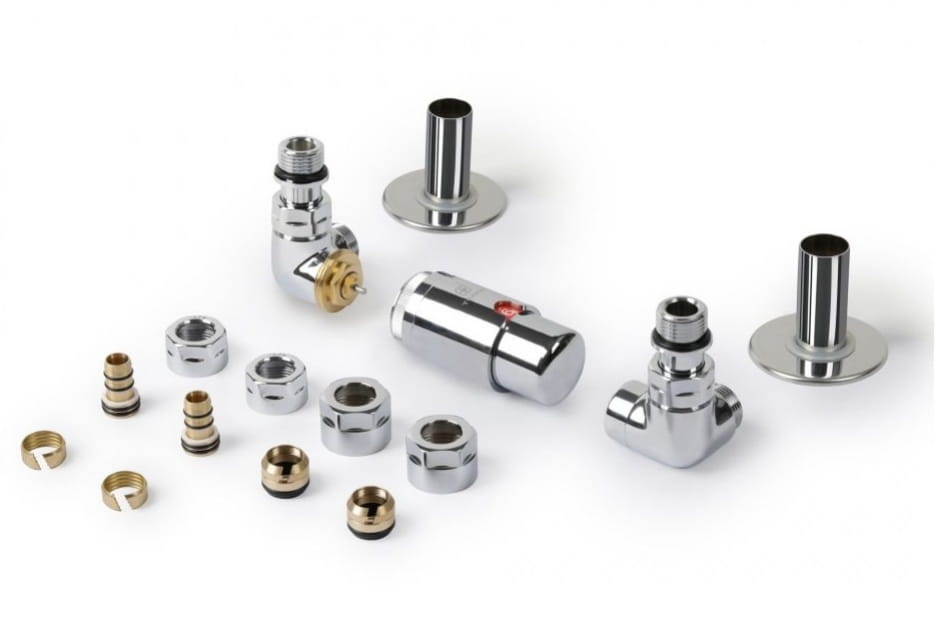  VISION ALL IN ONE (chrom) - Zestaw trójosiowy termostatyczny (LEWY)