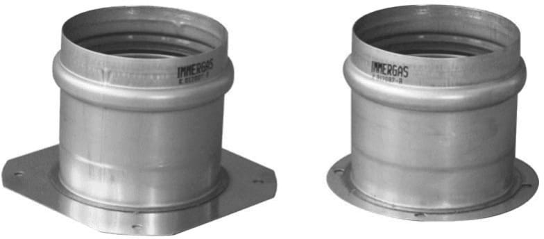  Immergas Podstawa wlotu + podstawa wylotu 80