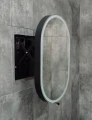 Miior GOL 5080 cm (Silver) - Lustro wysuwane z oświetleniem LED