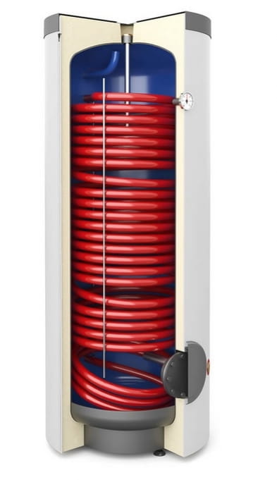  Galmet Tower Grand SGW(S) 300 L - Wymiennik stojący cwu do pomp ciepła z wężownicą spiralną 2,7m2 (26-308107N)