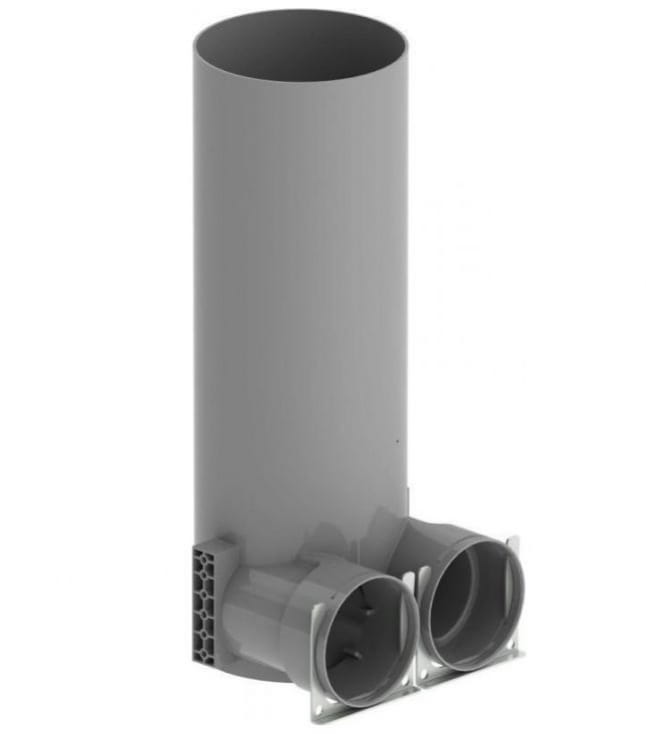 Zehnder TVA-P Essential 2x75 - Skrzynka rozprężna