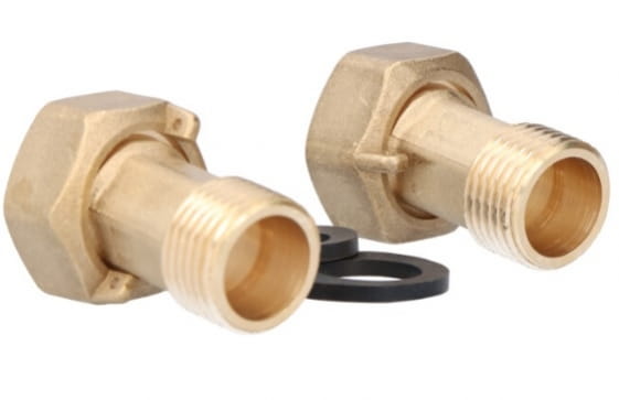  Śrubunki wodomierzowe 1/2" DN15 komplet
