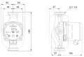 Grundfos ALPHA2 25-60 N  180 - Pompa obiegowa c.o. 99411424