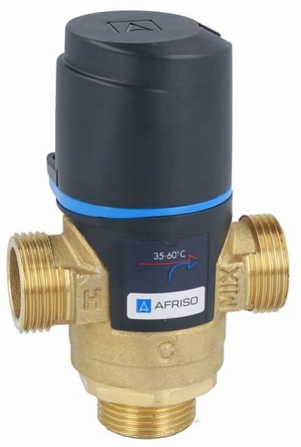  AFRISO ATM 343 DN15, G3/4\" - Termostatyczny zawór mieszający, zakres temperatury 35÷60°C, Kvs 1,6"