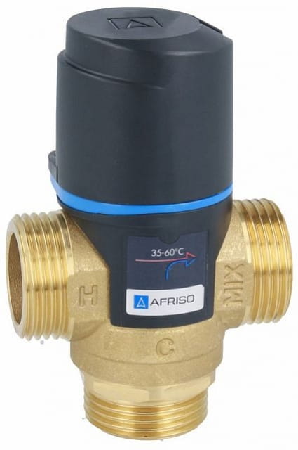  AFRISO ATM 363 DN20, G1\" - Termostatyczny zawór mieszający, zakres temperatury 35÷60°C, Kvs 1,6"