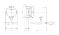 Grundfos COMFORT 15-14 B TDT - Pompa cyrkulacyjna c.w.u. 93093537