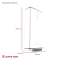 Ariston VELIS PRO WIFI 50 EU - Elektryczny podgrzewacz pojemnościowy 3100945