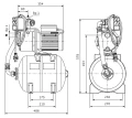 Wilo-Jet HWJ 203-EM/2-2 - Hydrofor samozasysający 4265551