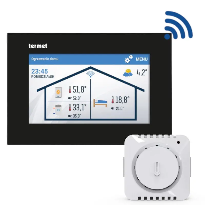 Termet ST-2801  WIFI Open-Therm - regulator tygodniowy  T9615000000