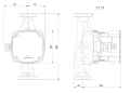 Grundfos ALPHA1 25-60 180 - Pompa obiegowa 93074163