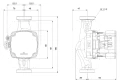 Grundfos ALPHA2 GO 25-60 180 - Pompa obiegowa 93074216