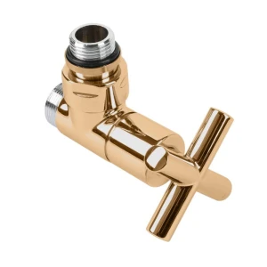 Minimalist Zawór kątowy regulacyjny (złoty)